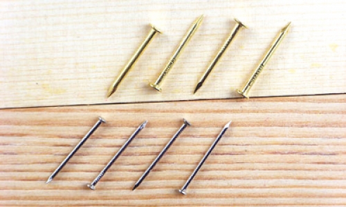 TL-12Copper and nickel plated flat head