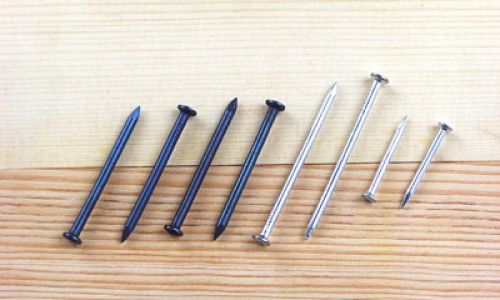 TL-19-1Blackened and electroplated cement nails